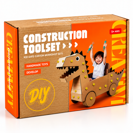 Kit Constructor de Cartón · 102 piezas